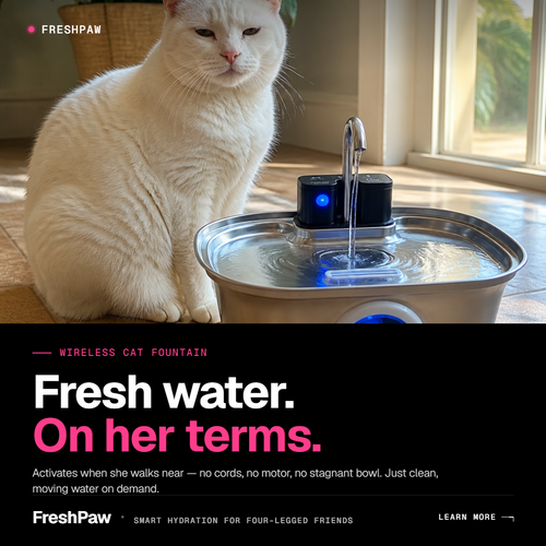 FreshPaw Smart Pet Water Fountain
