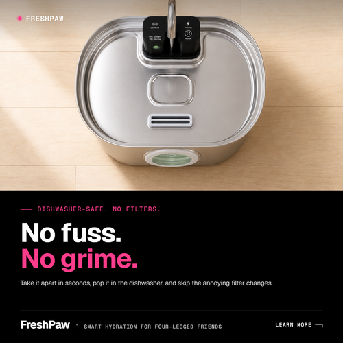 FreshPaw Smart Pet Water Fountain